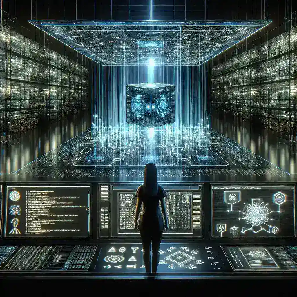 "AI-powered threat detection platform interface showcasing real-time cybersecurity alerts and analytics, highlighting advancements in protecting digital assets in the modern age."