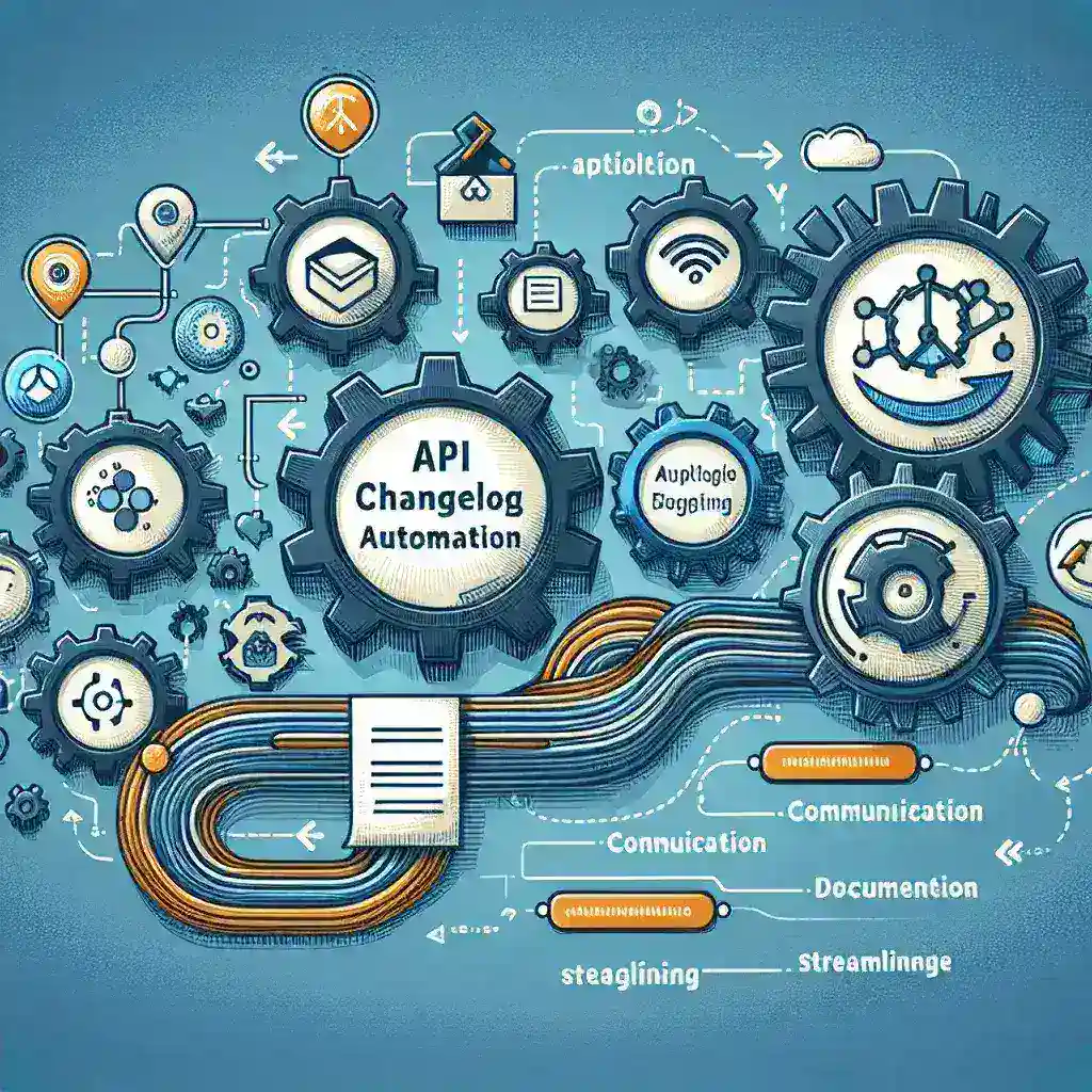 "Infographic showcasing top platforms for API changelog automation, highlighting features that streamline documentation and enhance communication for developers and teams."